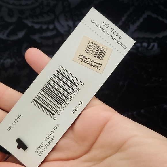 NWT Linda Allard Ellen Tracy silk Velvet burnout tunic button down blouse sz 12 - Picture 4 of 8